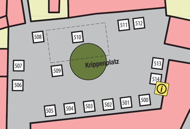 Übersichtskarte Krippenplatz Übersichtskarte Krippenplatz